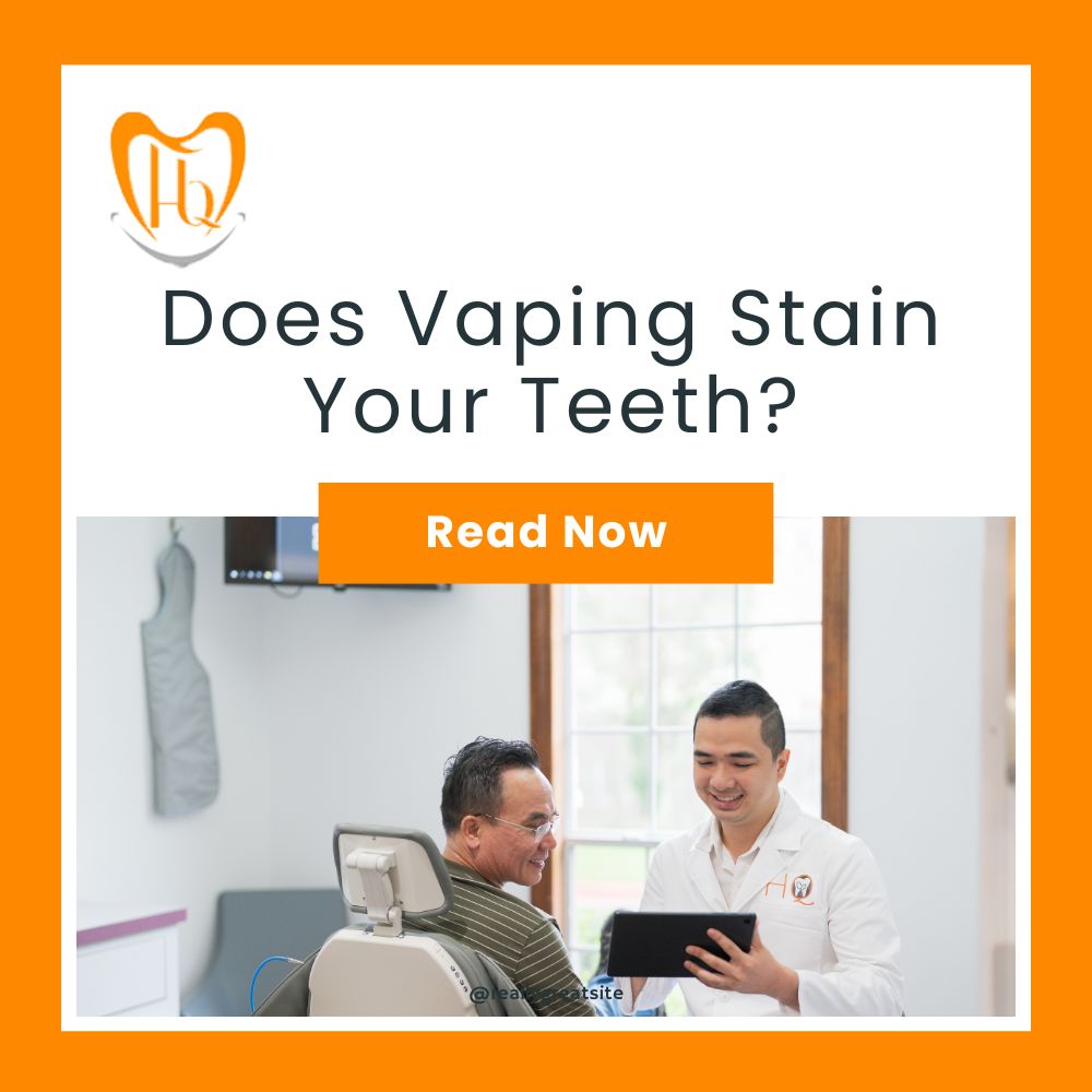 Does Vaping Stain Your Teeth