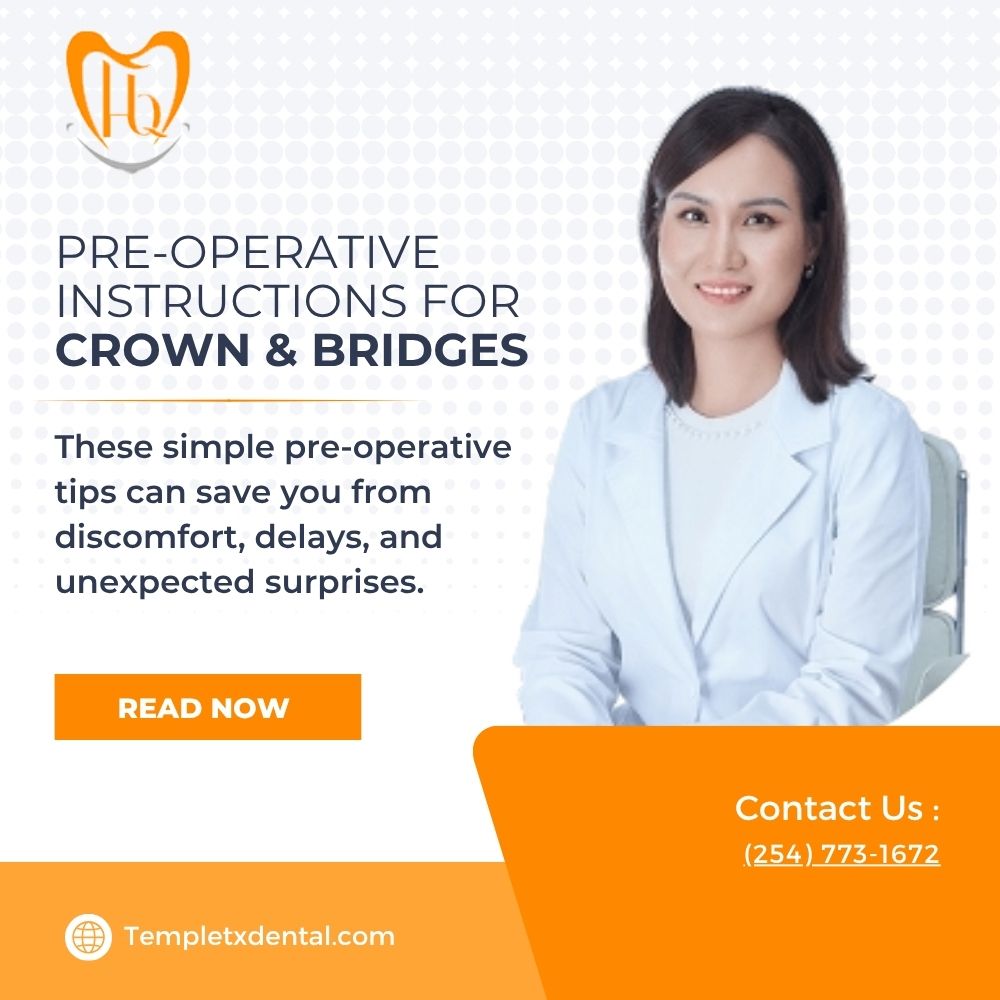 Pre Operative Instructions For Crown