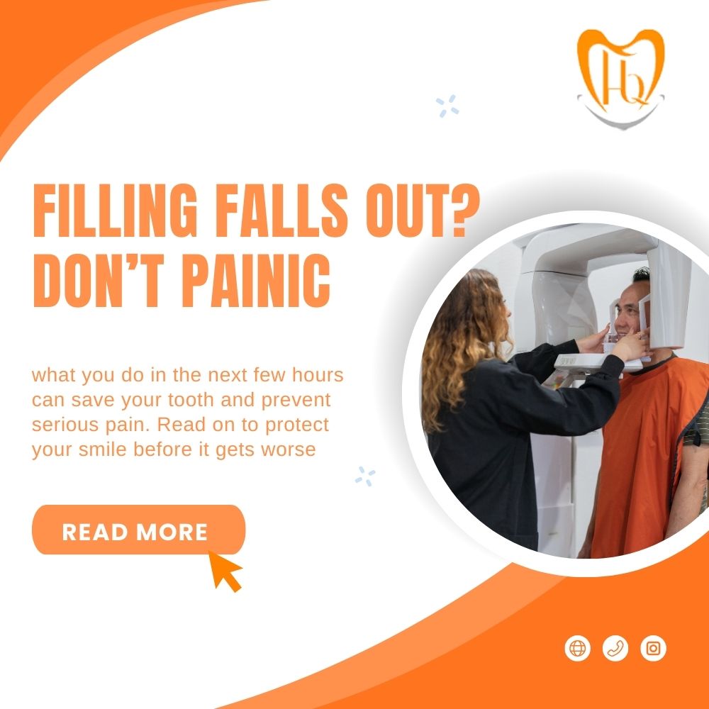 What To Do if Your Filling Falls Out