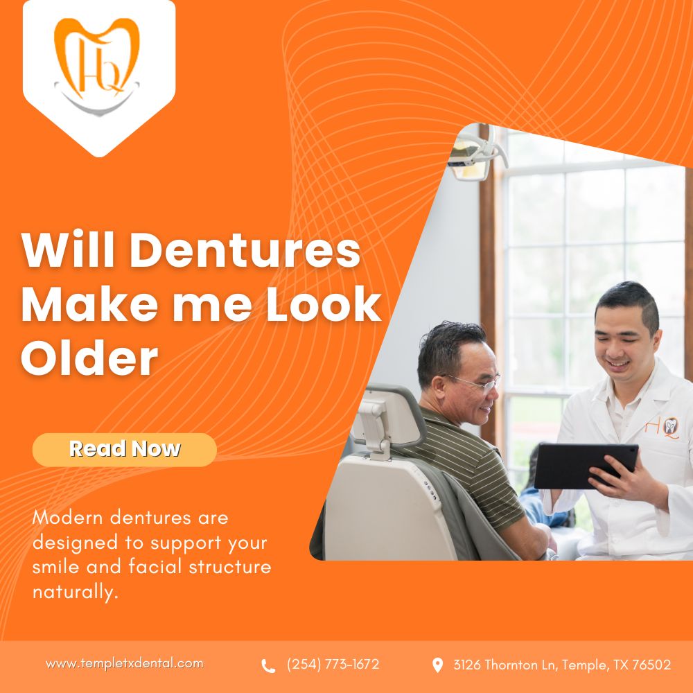 Will Dentures Make me Look Older